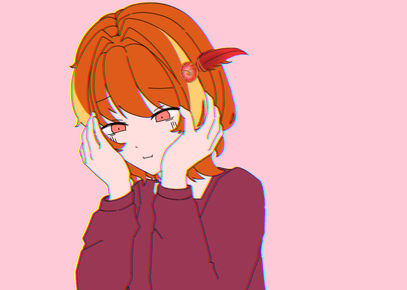 simple colour (flat)